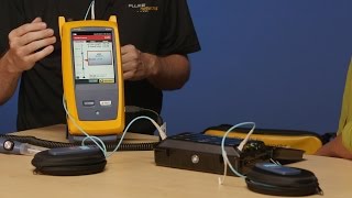 OptiFiber® Pro OTDR  Running a Test Part 2 By Fluke Networks [upl. by Sihtam583]