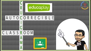 Cómo hacer un crucigrama online en Google Classroom con educaplay [upl. by Kcirdderf]