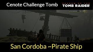 Shadow of the Tomb Raider San Cordoba Cenote Challenge Tomb [upl. by Ennazor712]