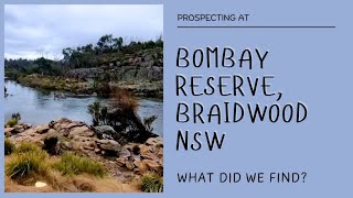 Prospecting at Bombay Reserve Braidwood NSW prospecting metaldetecting gold goldprospecting [upl. by Lenahtan]