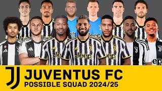 JUVENTUS FC Possible Squad 202425 With New Signings amp Current Transfer Rumours  FootWorld [upl. by Llenor]