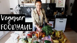 VEGANER FOODHAUL »»» Wochenmarkt Bio und Supermarkt [upl. by Buddy]