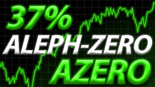 ALEPH ZERO Crypto AZERO HUGE BREAKOUT [upl. by Macintosh755]