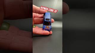 Hot Wheels Custom Honda Civic EF quotRedBullquot Showcase hotwheelscustoms shorts hotwheels [upl. by Yenots]