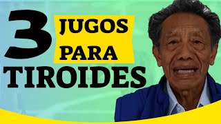 3 Jugos Para La Tiroides  Jugos Para Hipotiroidismo Sin Problemas De La Tiroides y Tus Hormonas [upl. by Gitel]