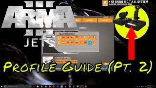 Arma 3  Jets DLC  HOTAS Setup Guide Pt 2 X55 Rhino Profile Included [upl. by Gwenni]