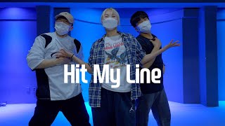 Chris Brown  Hit My Line  GAEUN choreography [upl. by Knowle]