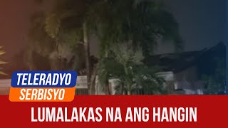 Malakas na hangin dala ng bagyong Pepito habang papalapit sa Catanduanes  16 November 2024 [upl. by Sklar]