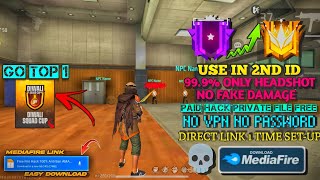 Free Fire Hack 1000 Anti Ban ☠️  No Password  Drag Headshot  Npc Name🔥 Free Paid Hack 🔗 [upl. by Ladiv]