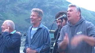 Fisherman’s Friends singing Drunken Sailor with the cast of Fisherman’s Friends the movie 2018 [upl. by Assele945]