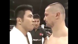 Shungo Oyama vs Mirko Cro Cop Filipovic PRIDE Bushido 4 [upl. by Trotter]