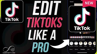 How to Edit a TikTok Video [upl. by Coucher776]