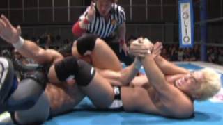 20090603 BEST OF THE SUPER Jr ABLOCK PRINCE DEVITT vs AOKI [upl. by Samul]