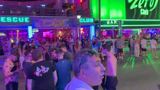 NIGHTLIFE Laganas Zante June 9th 2022 [upl. by Henka808]