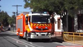 sirenas carros bomberos chile [upl. by Amandy]