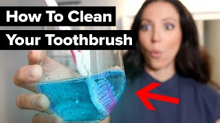 How To Clean Your Toothbrush and Tongue Scraper [upl. by Giliana]