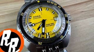 Doxa Sub 300 Divingstar COSC Exquisite Timepieces [upl. by Ydospahr406]