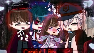 Kidnapped by vampire brothers  Gacha life  ep1  gacha club [upl. by Talie167]