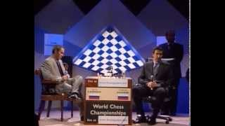 Kasparov Kramnik Match 33 World Chess Championship 2000 live [upl. by Reiss405]