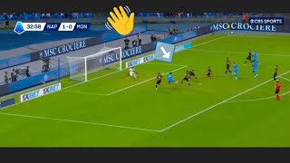 Khvicha Kvaratskhelia goal vs Monza  😱😱😱 [upl. by Roseann892]