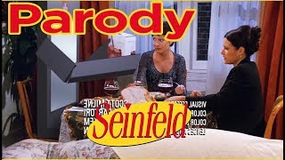 THIS VIDEO IS ONLY A PARODY Seinfeld  The Sidler  Elaine knocking out Celia [upl. by Donnamarie]