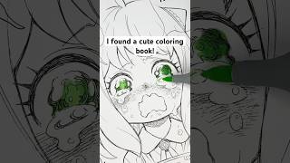 LOOK AT THIS COLORING BOOK shorts coloring [upl. by Lynde784]