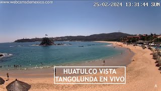 Huatulco Oaxaca En Vivo  Vista de la Bahía de Tangolunda [upl. by Devaj]