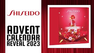 SHISEIDO ADVENT CALENDAR REVEAL 2023 [upl. by Ellehcam]