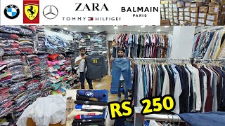 101 Original Clothes RS 250 🔥 Upto 95 Off 😱  Cheapest Export Surplus Garments  Clearance Sale 😍 [upl. by Nonnel]