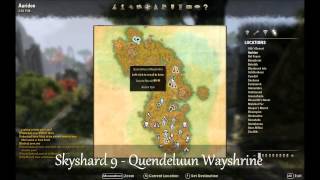 ESO Skyshard Locations Auridon [upl. by Releehw]