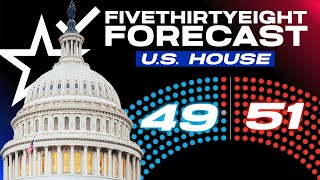 FiveThirtyEight Releases 2024 House Election Forecast [upl. by Usanis]