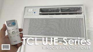 TCL Window Air Conditioner Review  TCL UJESeries Aircon [upl. by Dnalevets]