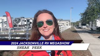 2024 Jacksonville RV MegaShow Sneak Peek [upl. by Giltzow]