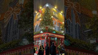 Must visit Dublin for Christmas Stunning decor Temple Bar Last Christmas visitdublin shorts [upl. by Edbert]