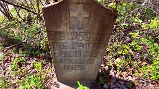 A West Virginia Cemetery lost in time  death causes  life info Lenore [upl. by Varien]