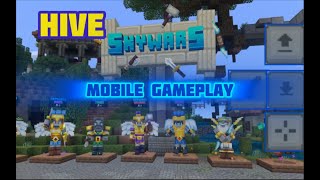 HIVE SkyWars Mobile Gameplay [upl. by Abbi]