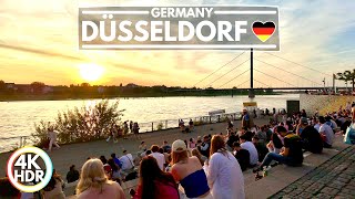 Amazing Düsseldorf in 2024 Germany City Life at its Best Walk in May 4K HDR [upl. by Maria656]