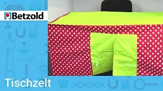 Tischzelt in Rot  Ideal für Kinder  Betzold [upl. by Mraz]