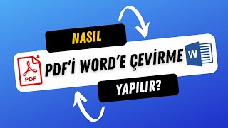 PDF dosyasını microsoft WORDe çevirme [upl. by Conlee]