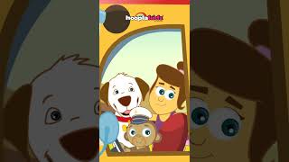 Wheels On The Bus With Hooplakidz Friends shorts nurseryrhymes kidssong hooplakidz [upl. by Hyacintha]