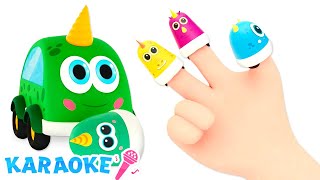 The Finger Family karaoke song for kids Singalong songs for children amp Nursery rhymes [upl. by Ultima]