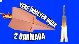 Mermi Gibi Uçan Kağıt Uçak Nasıl Yapılır [upl. by Rehnberg436]