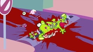 Happy Tree Friends every death and gory moment HD V2 [upl. by Sundin]