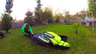 how to packfold your paraglider  Uturn Paragliders [upl. by Akeem633]