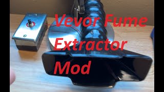 Vevor 150W Fume Extractor Mod [upl. by Acimahs]