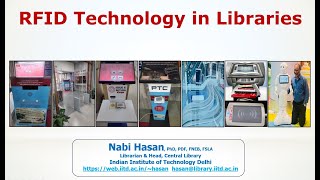 RFID Technology in Libraries Delivered as part of an Online Workshop hosted by DP Tripathi [upl. by Lathan]