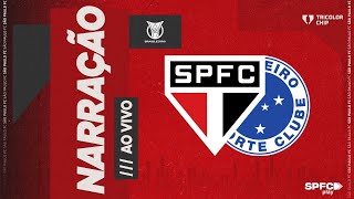 BRASILEIRÃO 2024  SÃO PAULO X CRUZEIRO  SPFC PLAY [upl. by Maleeny940]