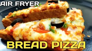 Air Fryer BREAD PIZZA airfryerrecipes airfryersnacks airfryer byrastalks breadpizza pizza [upl. by Haman]