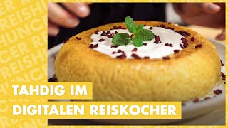 Tahdig im Digitalen Reiskocher  Reishunger kocht [upl. by Hgielra]