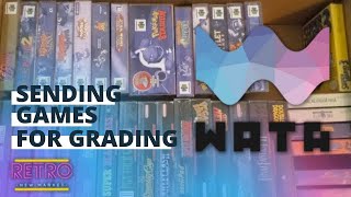 Sending My Games to WATA for Grading Pt 1 The Packening [upl. by Uah]